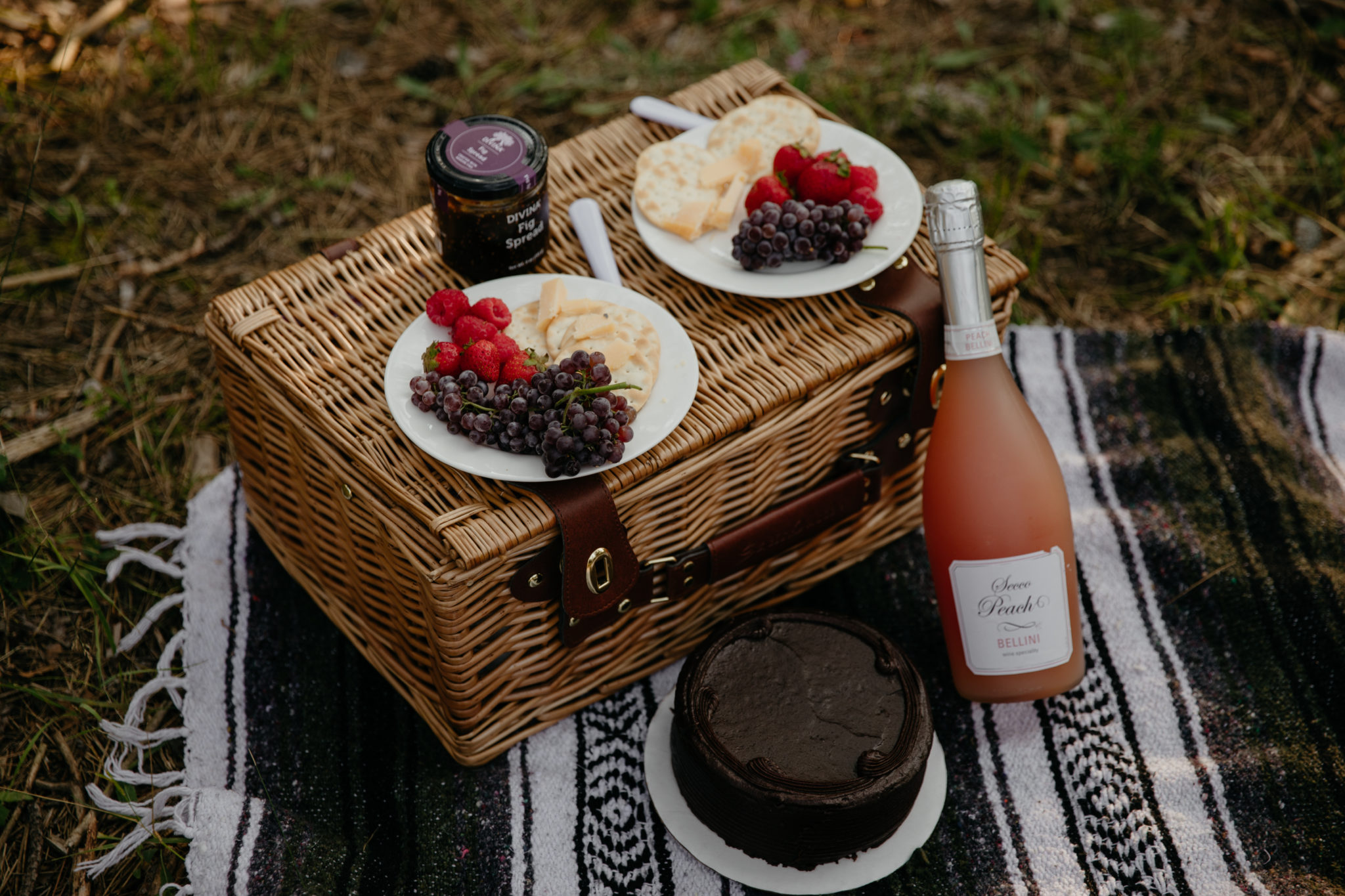 Picnic details // A Magical Manistee Forest Elopement in Michigan