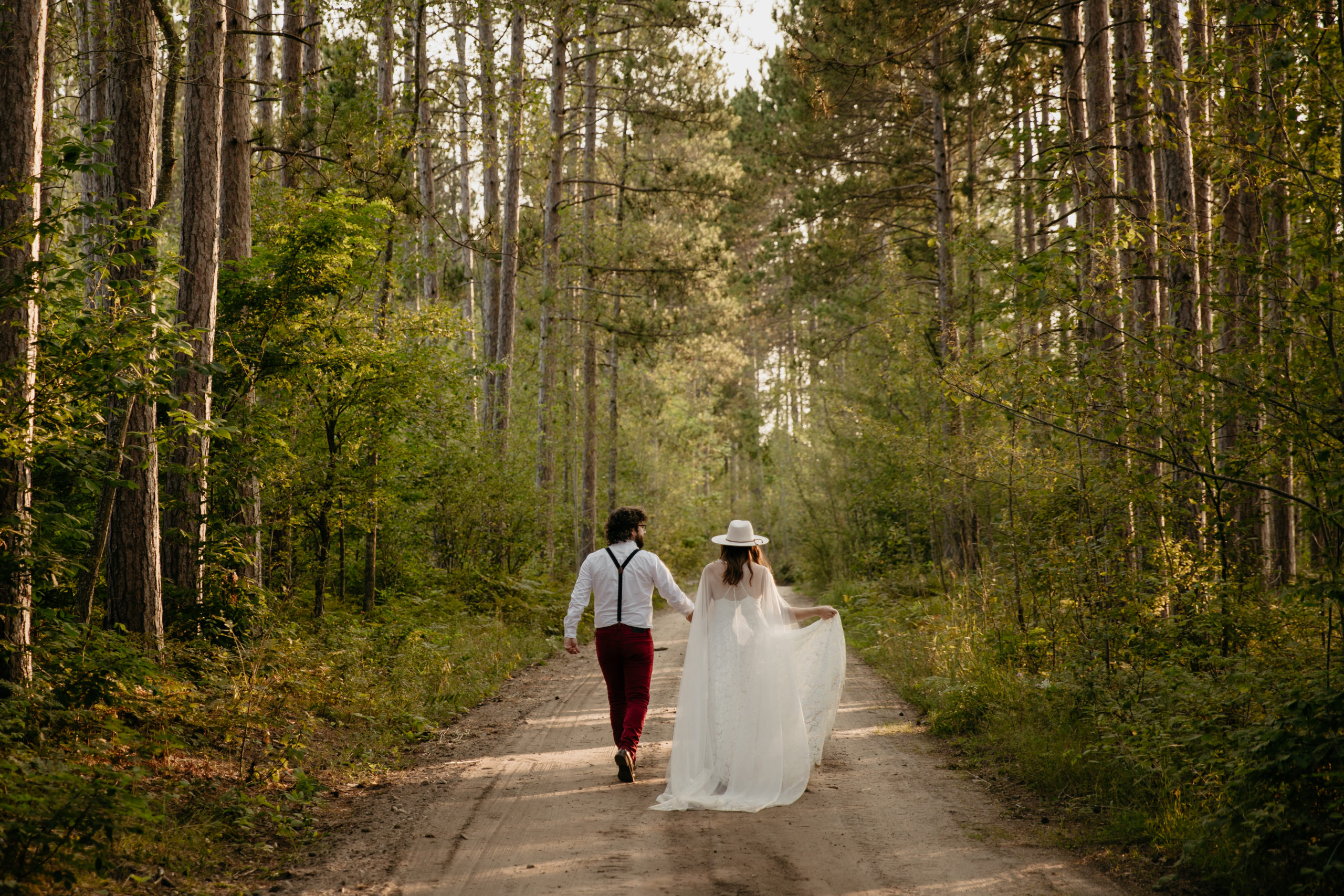 Ope! 7 Best Places to Elope in the Midwest - Huron-Manistee Forest, Michigan Elopement