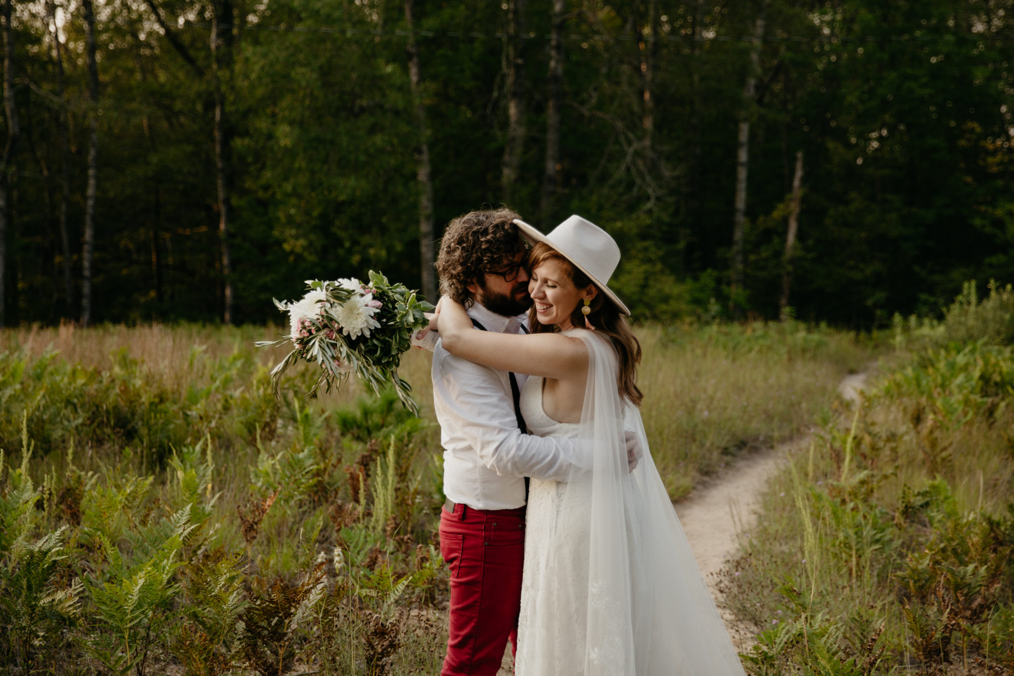 Ope! 7 Best Places to Elope in the Midwest - Huron-Manistee Forest, Michigan Elopement