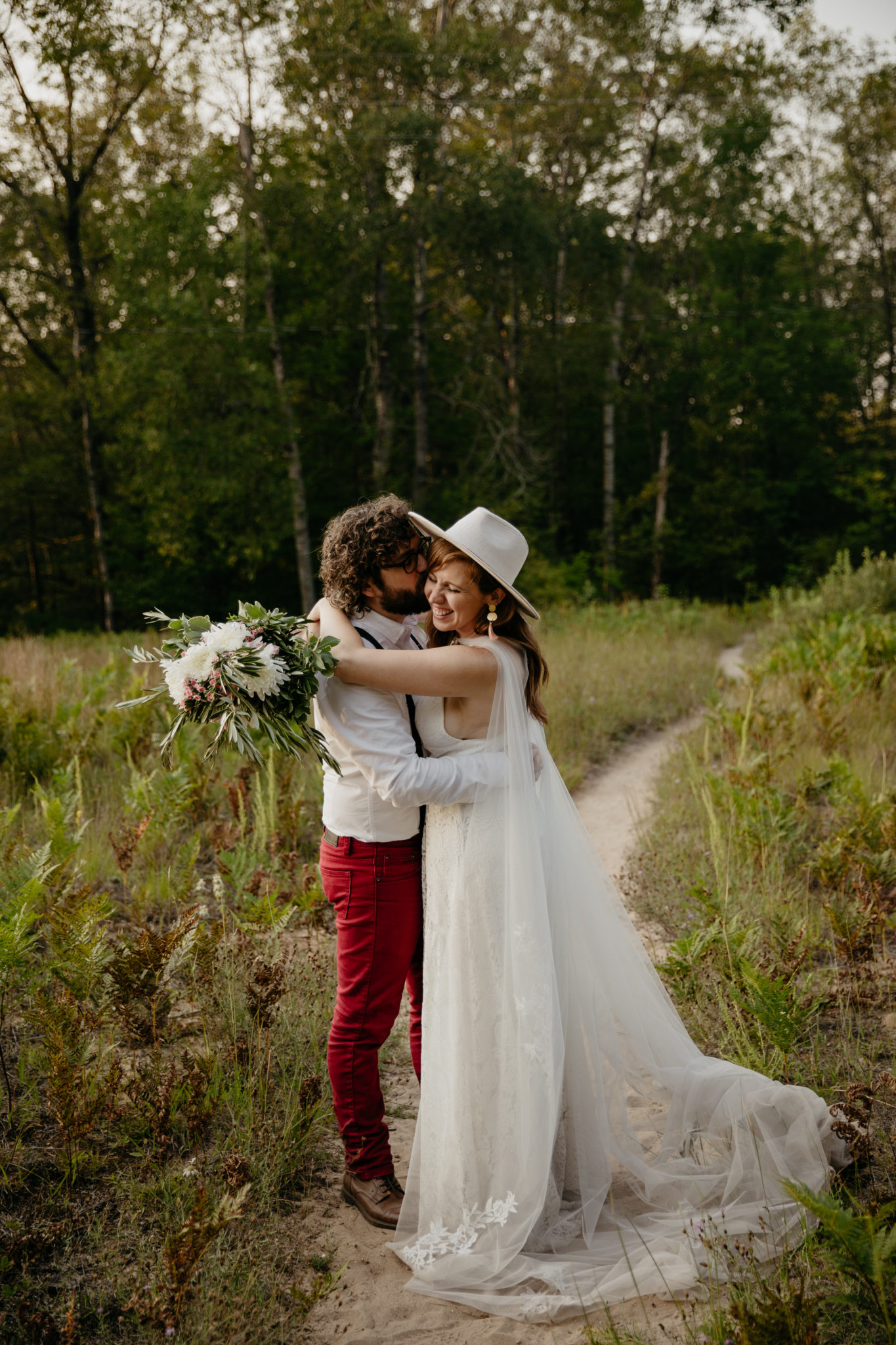 Magical Manistee Forest Elopement in Michigan // A fairytale elopement dream