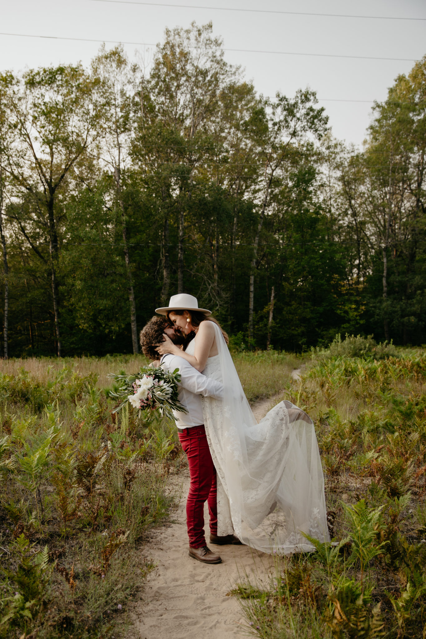 Magical Manistee Forest Elopement in Michigan // An elopement out of a fairytale