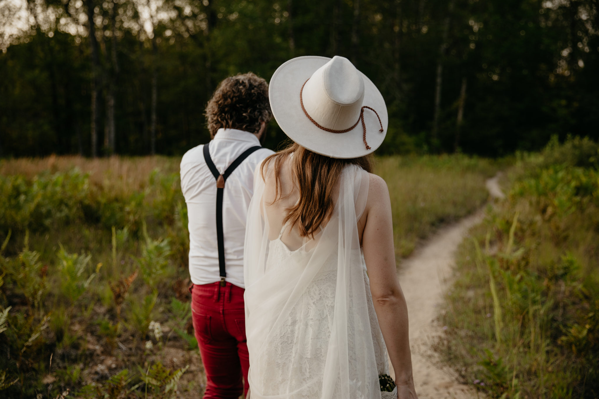 Magical Manistee Forest Elopement in Michigan // An elopement out of a fairytale