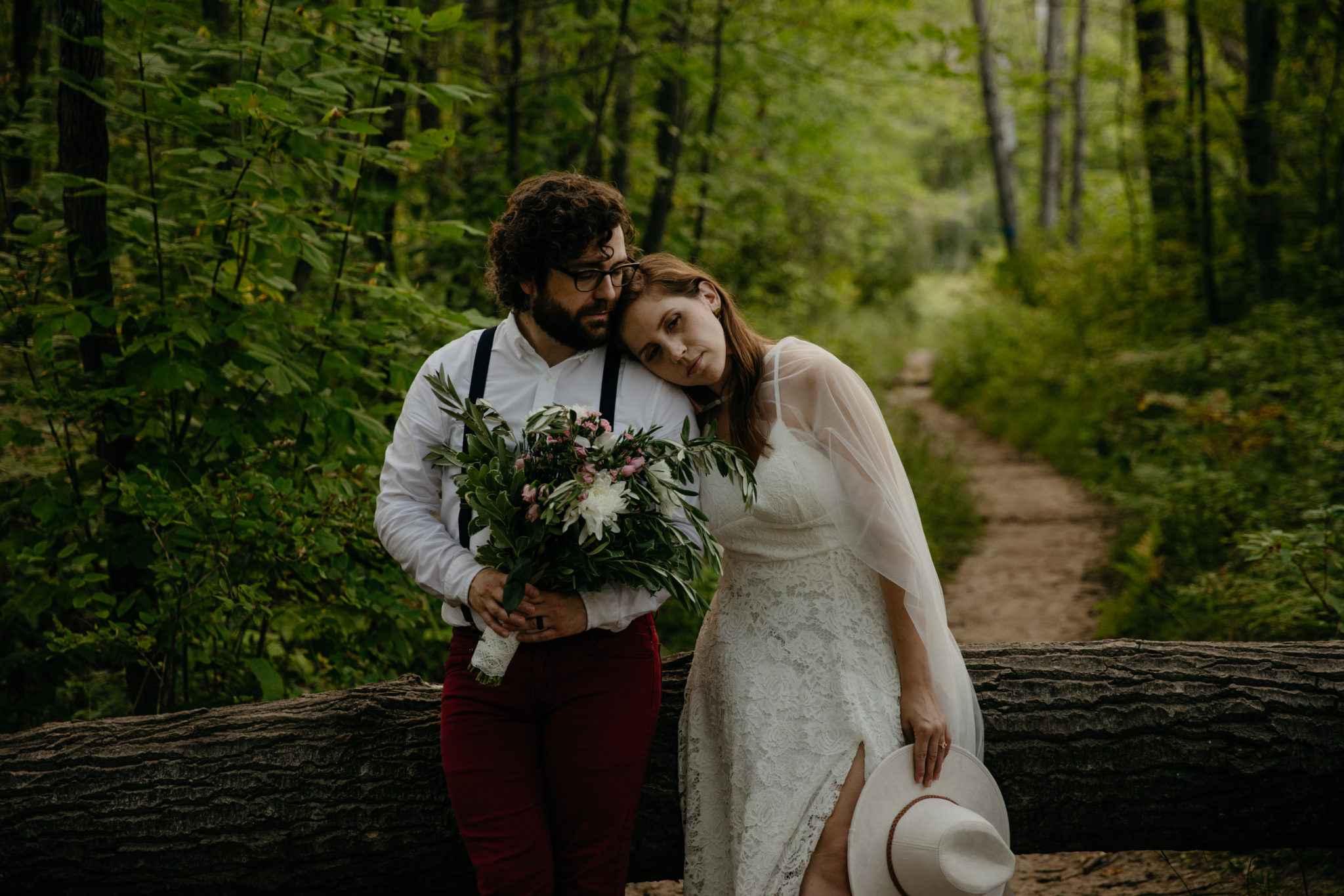 Magical Manistee Forest Elopement in Michigan // An elopement out of a fairytale