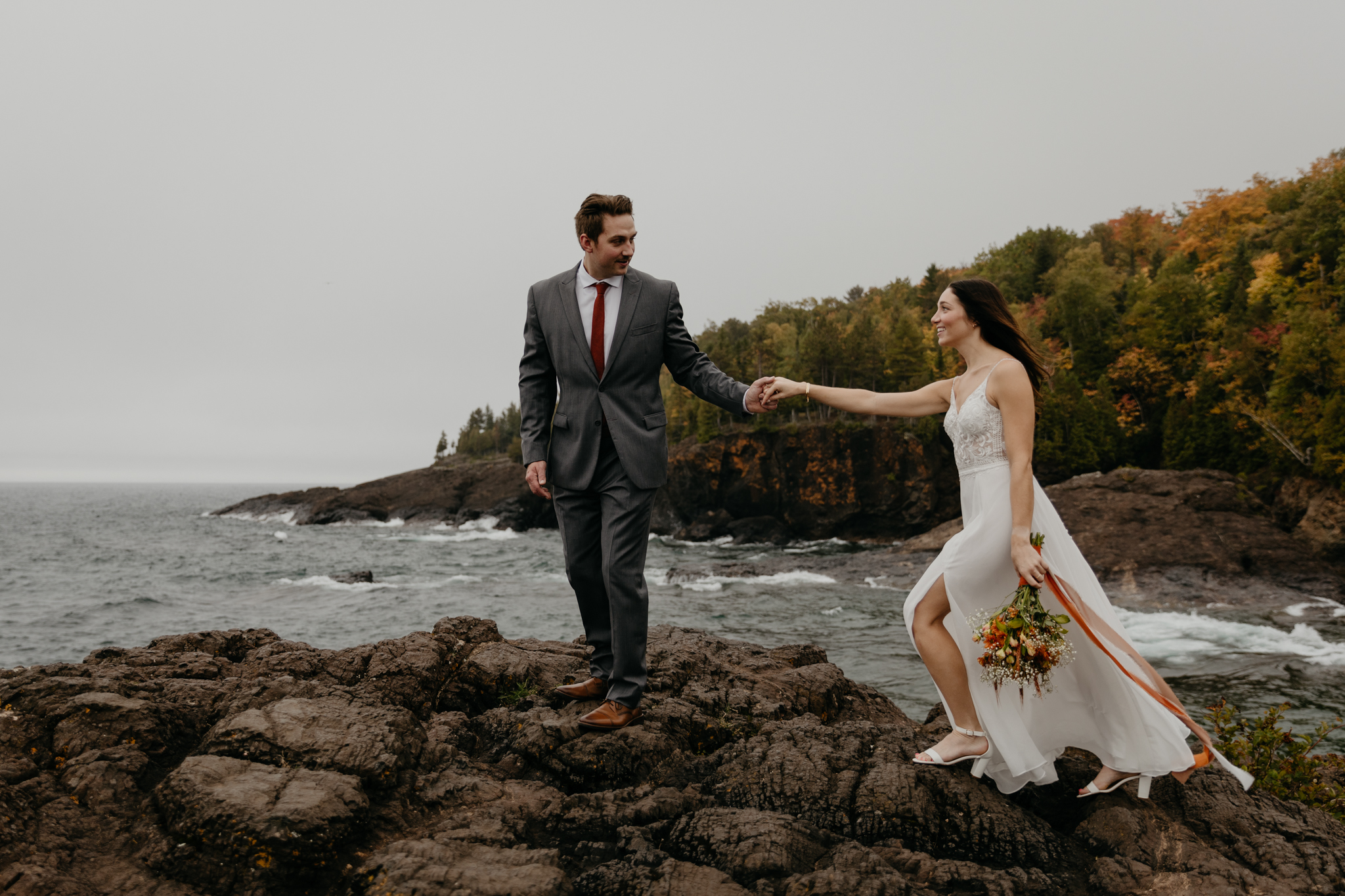 Ope! 7 Best Places to Elope in the Midwest - The Upper Peninsula, Michigan Elopement