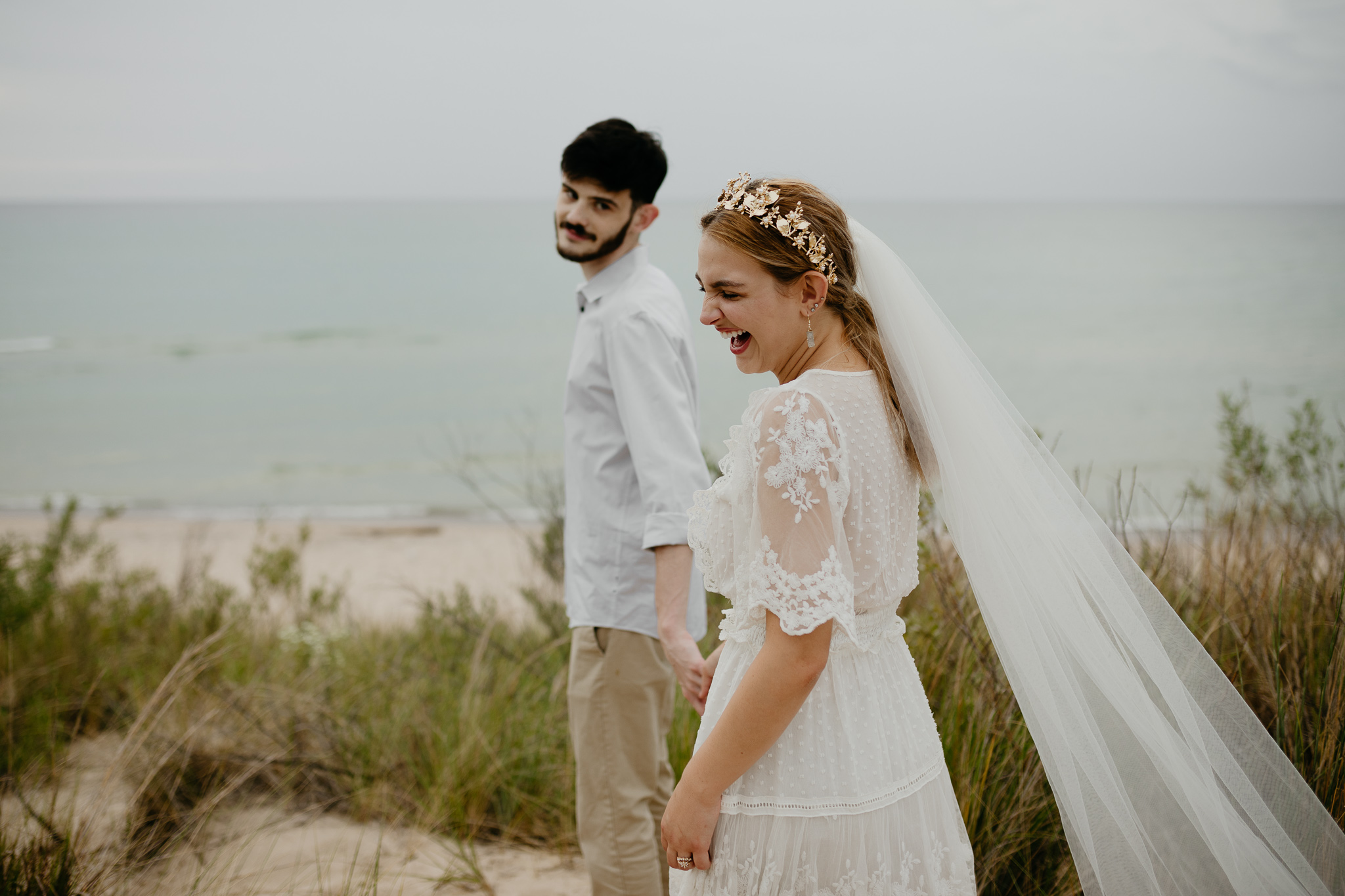 Ope! 7 Best Places to Elope in the Midwest - Sleeping Bear Dunes, Michigan Elopement