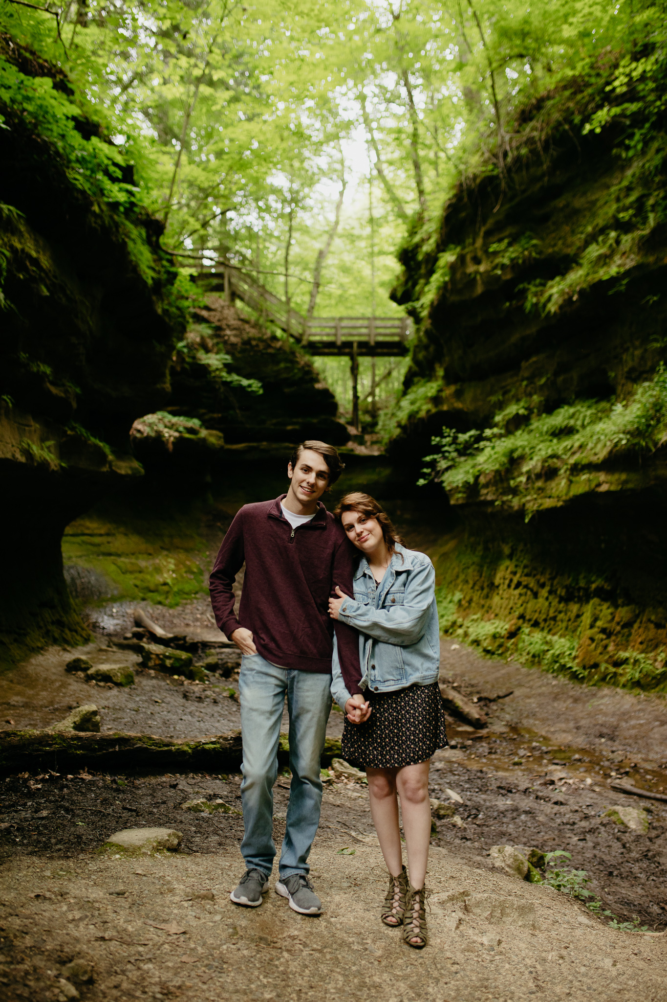 Summer Morning Engagement Session at Shades State Park