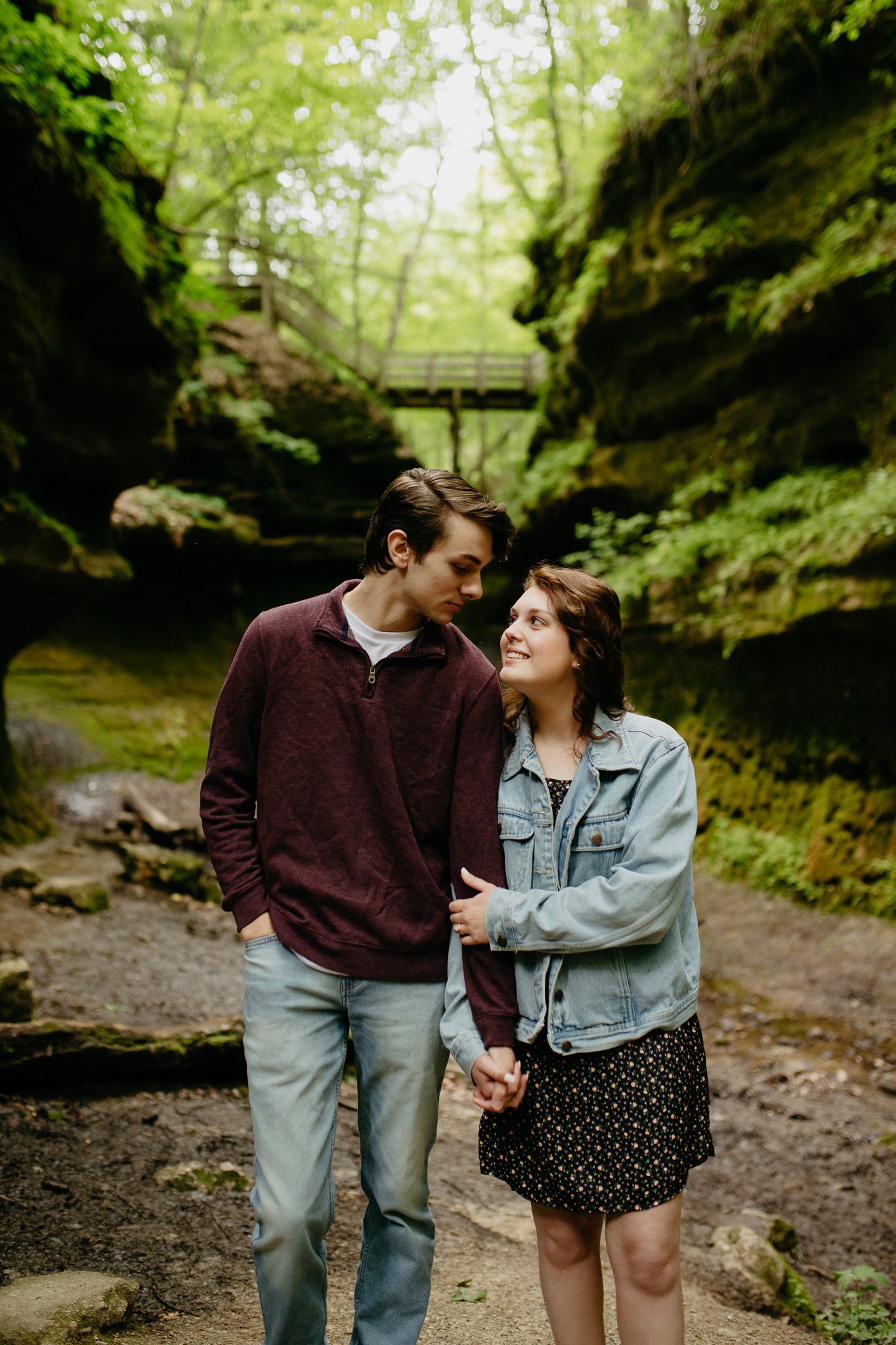 Summer Morning Engagement Session at Shades State Park