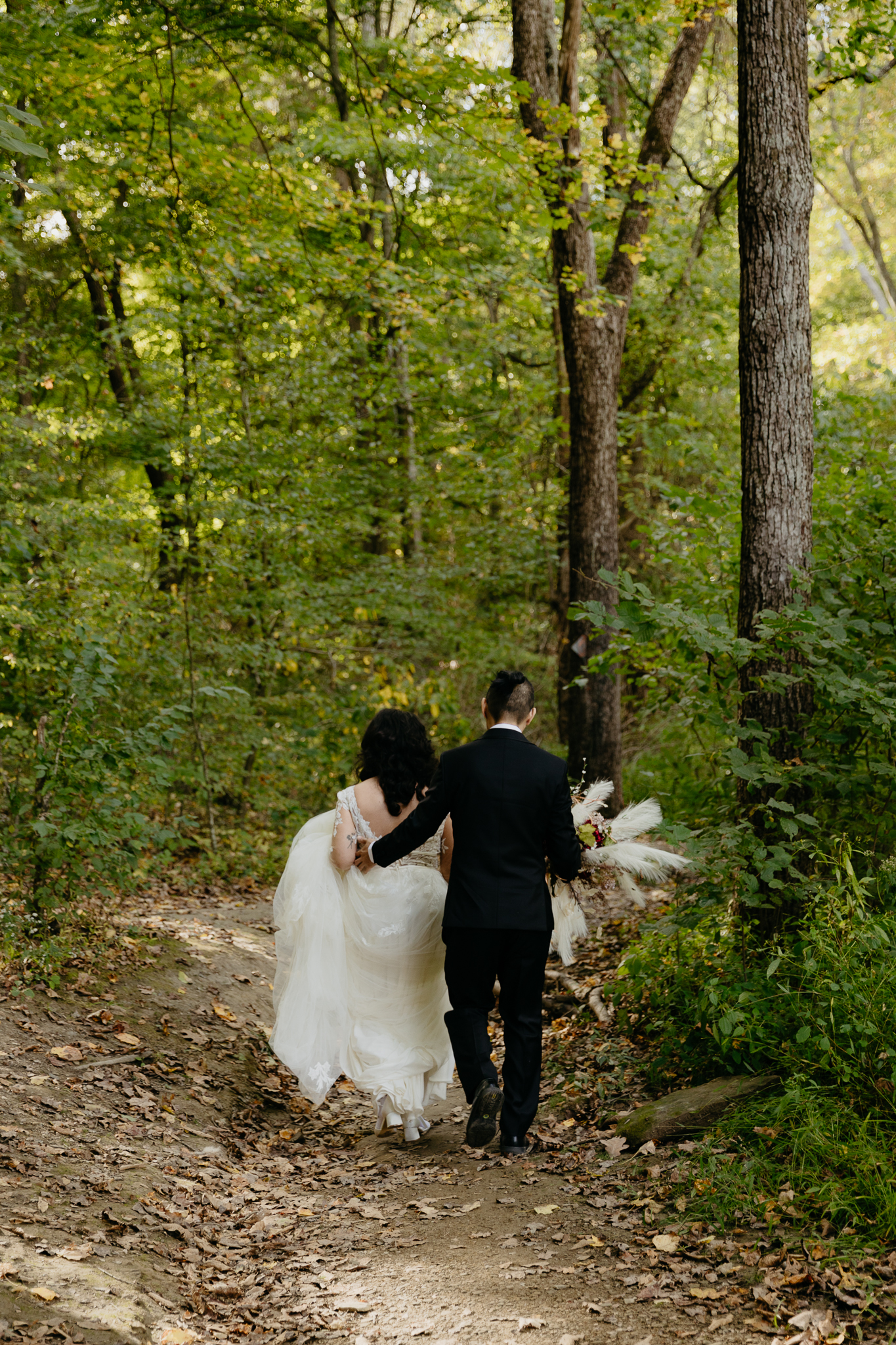 Indiana Brown County Elopement // Magical Forest Portraits