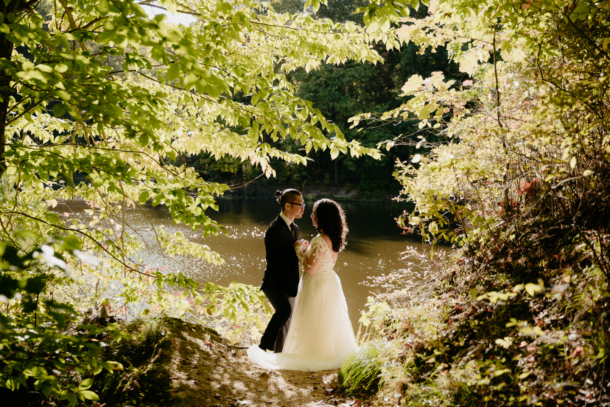 Indiana Brown County Elopement // Magical Forest Portraits