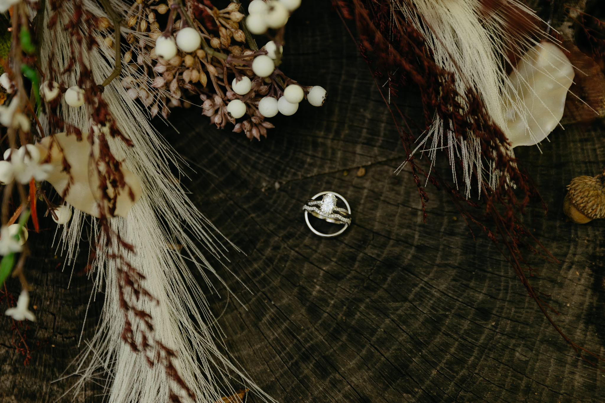 Brown County Elopement // Flowers and Rings