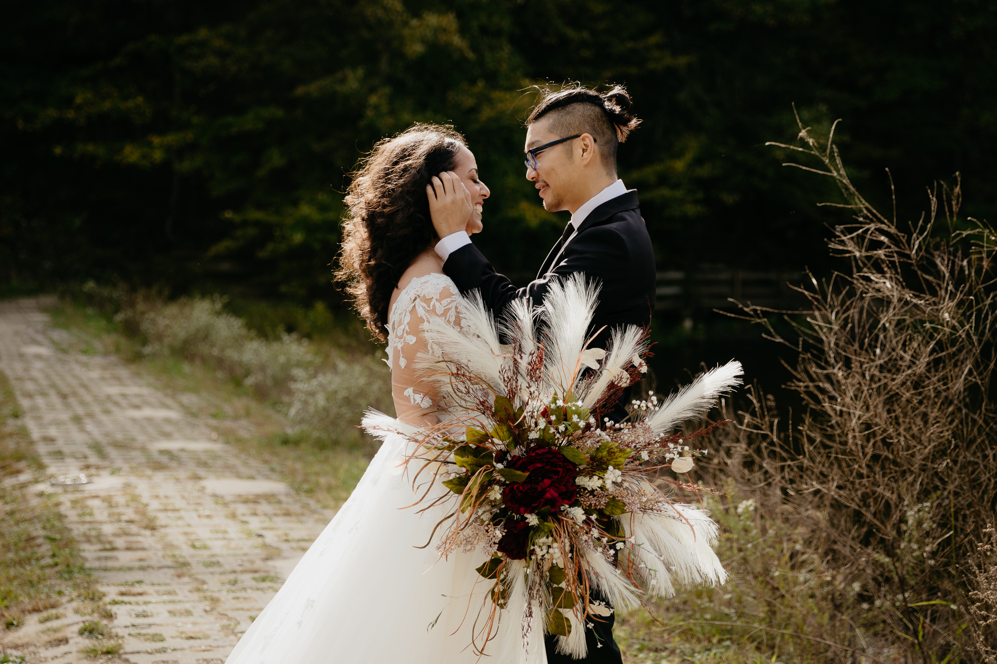 Brown County Indiana Elopement // Lakeside Forest Portraits