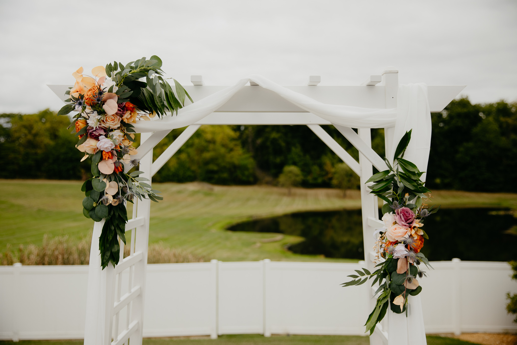 Fort Wayne backyard wedding || Details