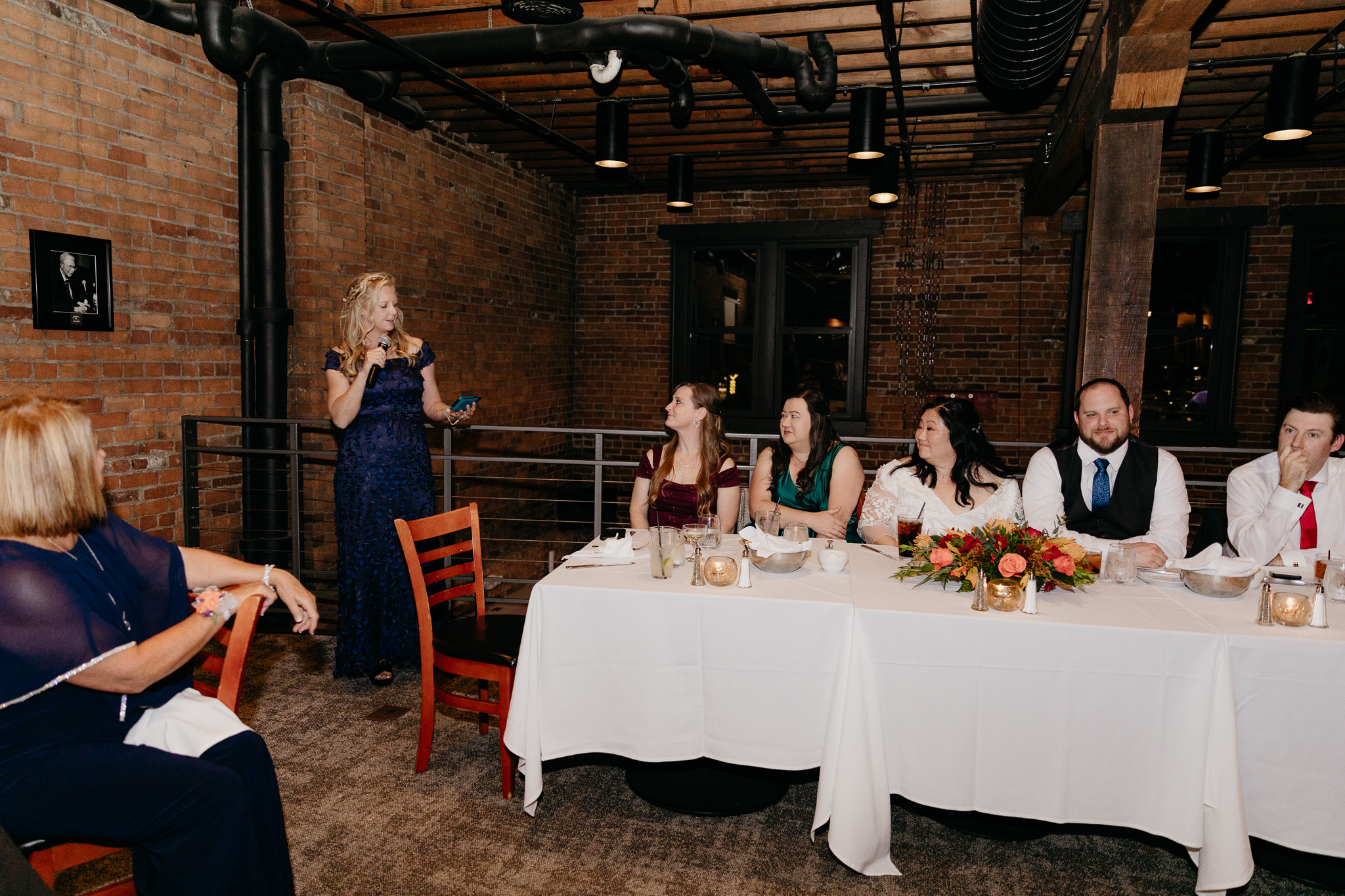 Fort Wayne Backyard Wedding & Club Soda Reception and Speeches