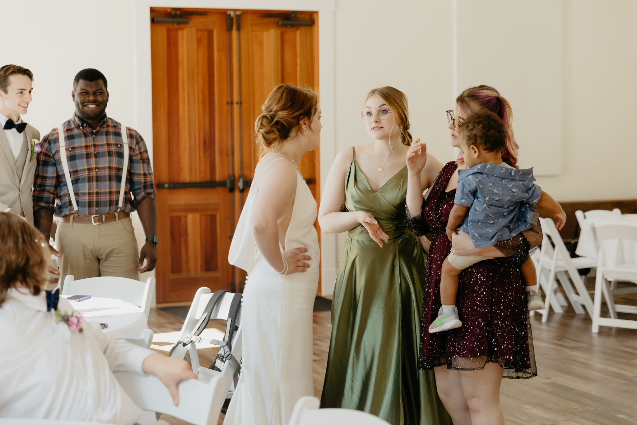 Intimate Indiana Outdoor Wedding // Summer Wedding Reception