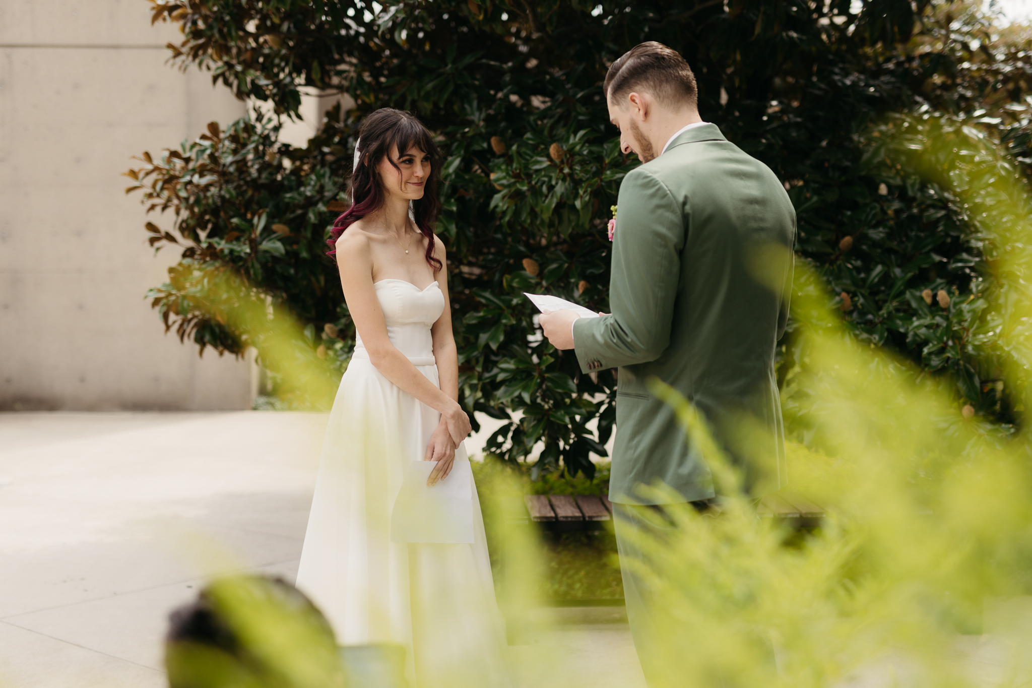 The Prettiest Fort Wayne Botanical Gardens Wedding at Foellinger-Freimann Botanical Conservatory