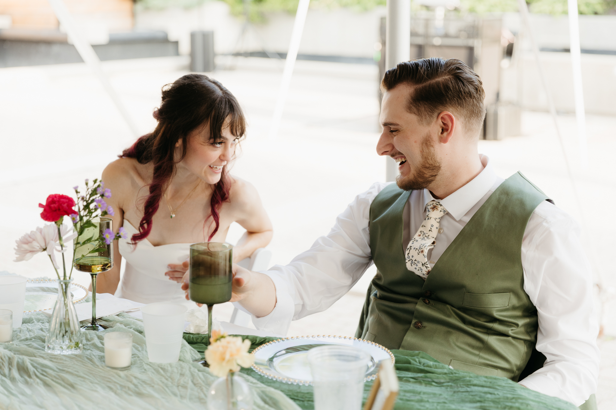 The Prettiest Fort Wayne Botanical Gardens Wedding at Foellinger-Freimann Botanical Conservatory