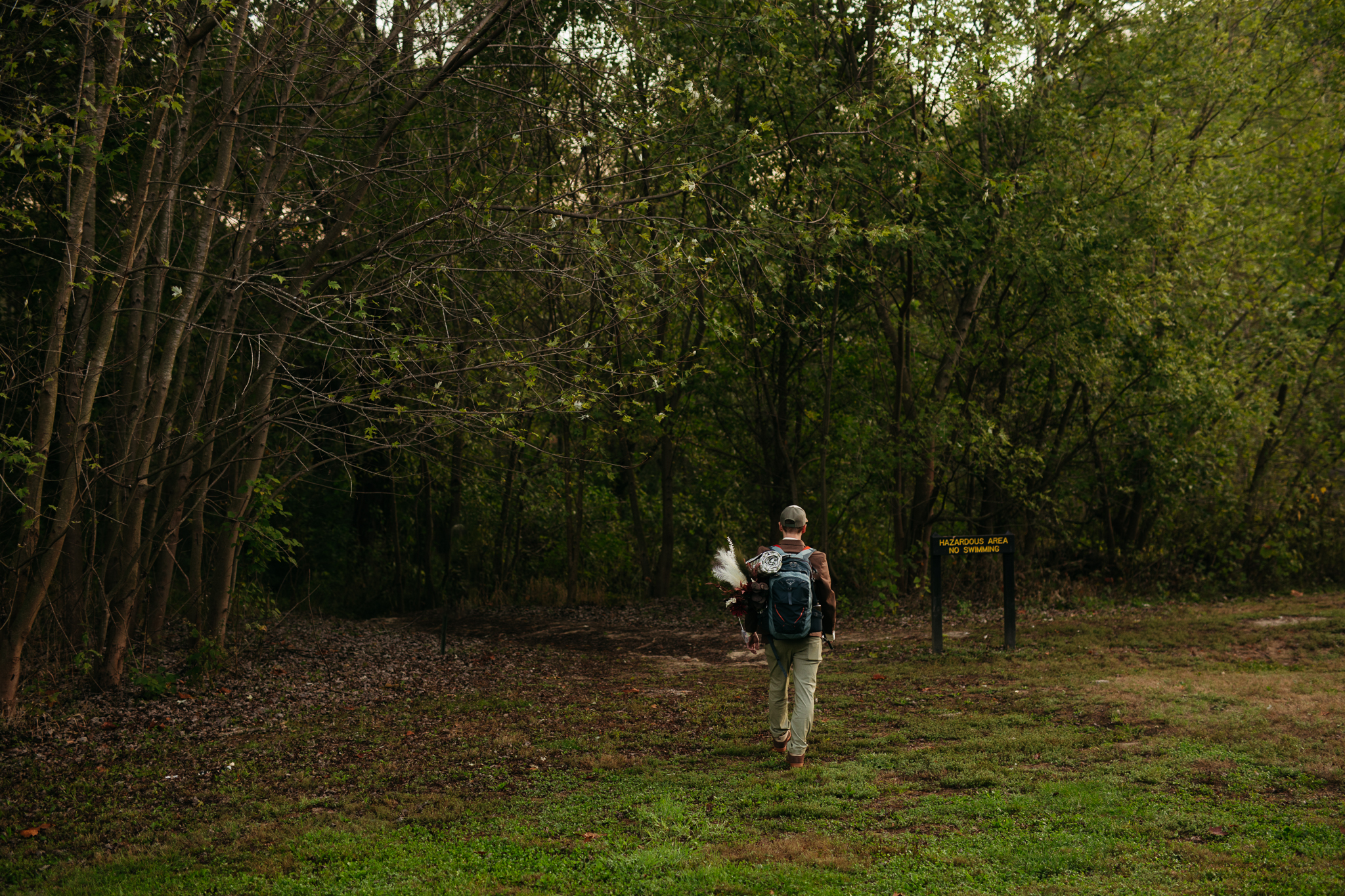 The Prettiest Indiana Cataract Falls Elopement at Sunrise 