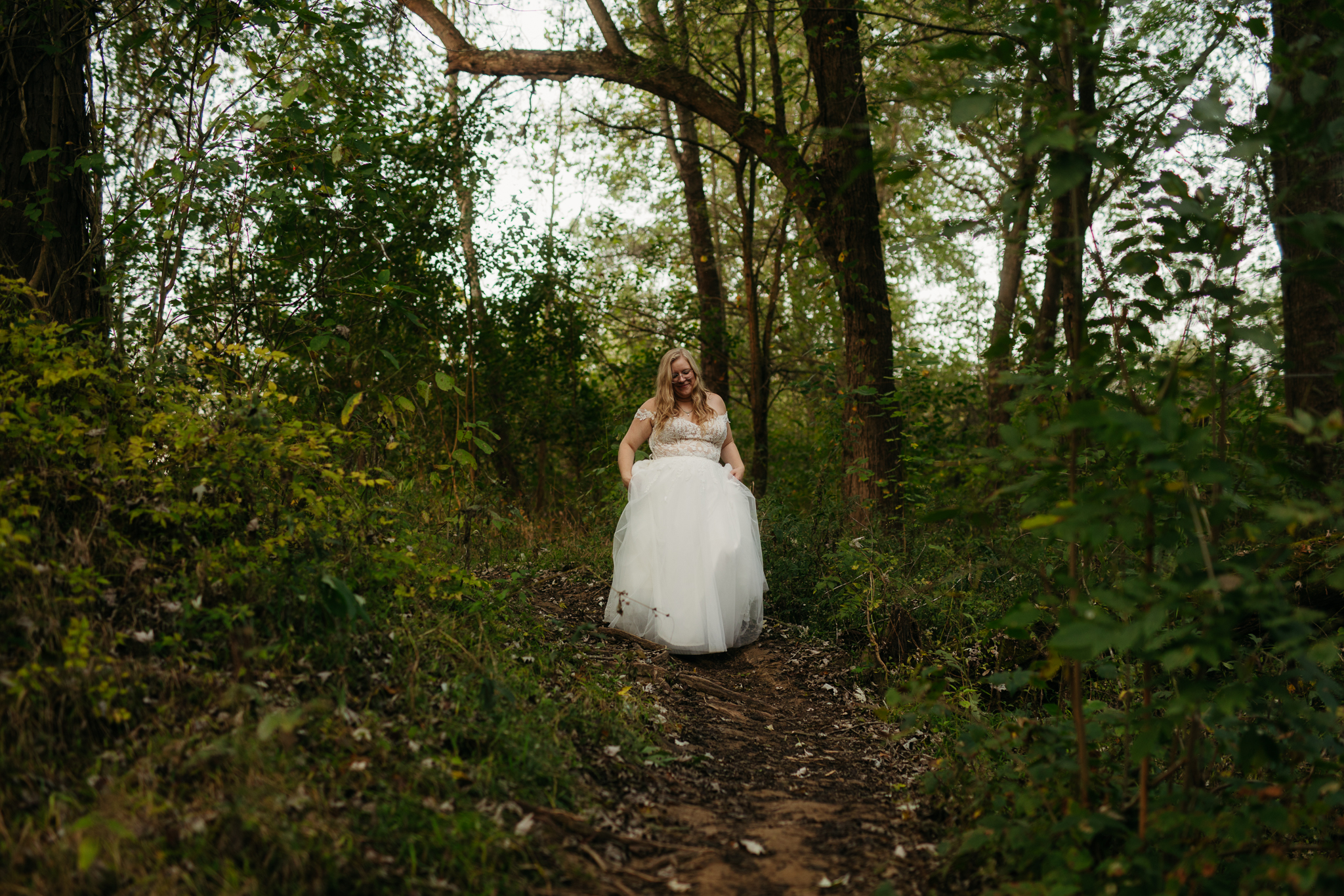 The Prettiest Indiana Cataract Falls Elopement at Sunrise 