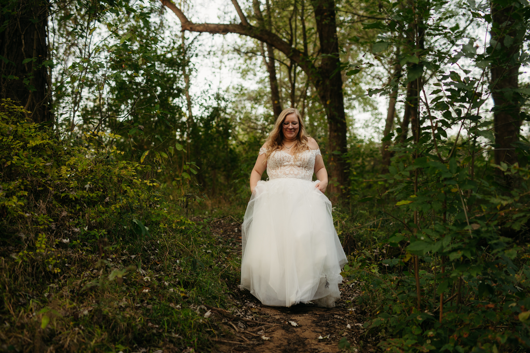 The Prettiest Indiana Cataract Falls Elopement at Sunrise 