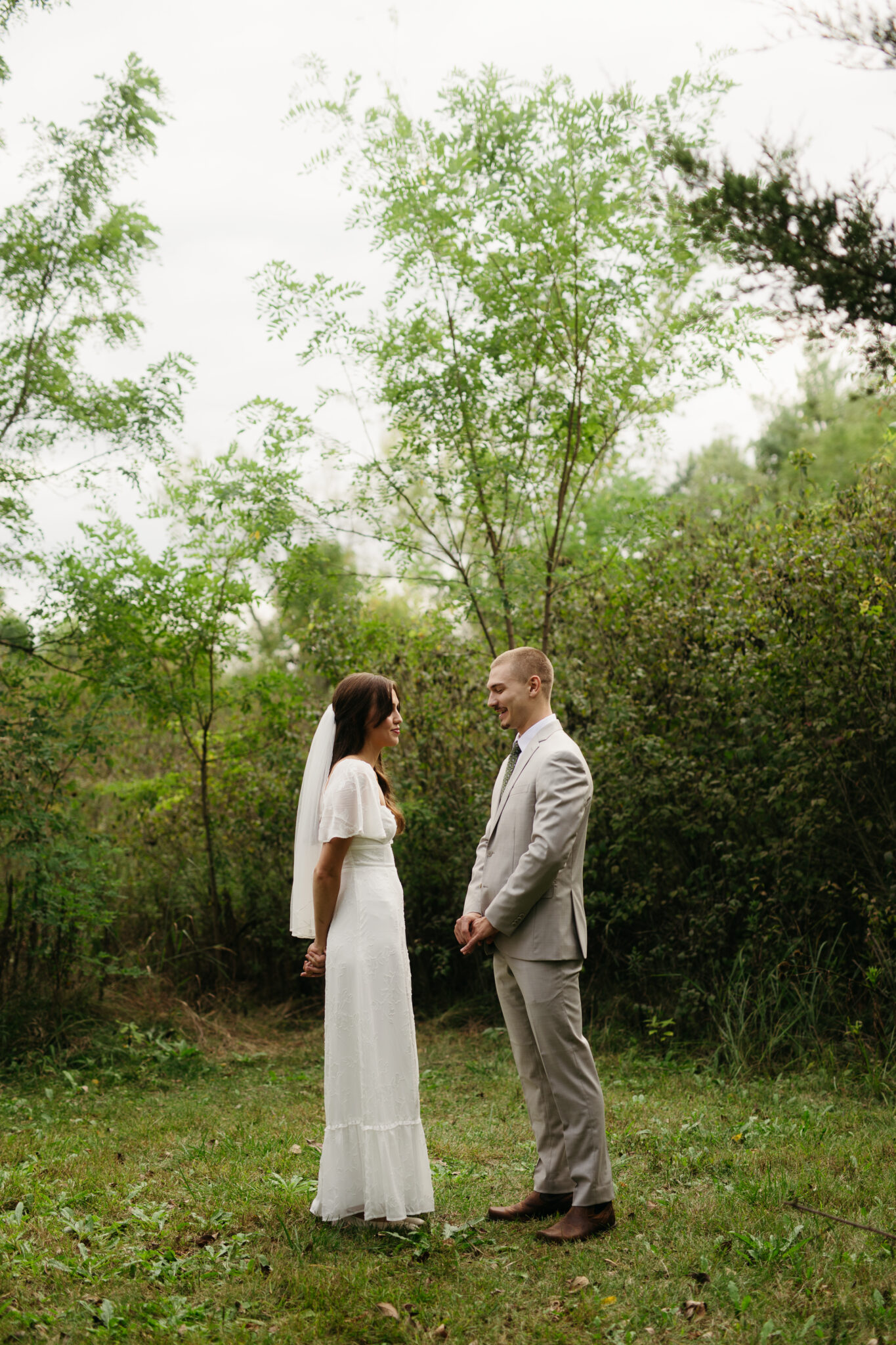 A Fort Wayne Outdoor Wedding with all the Fairy Garden Vibes