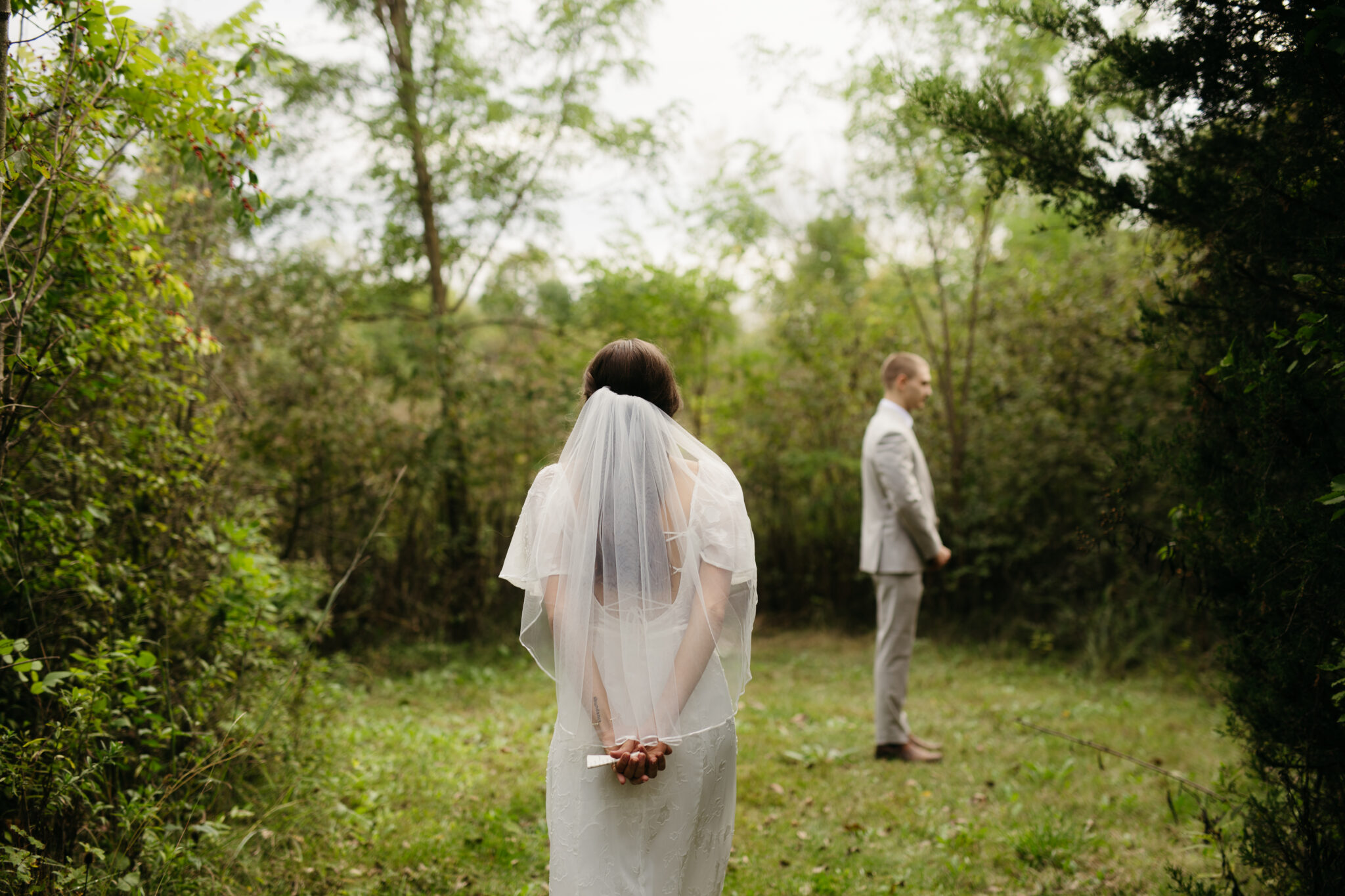 A Fort Wayne Outdoor Wedding with all the Fairy Garden Vibes