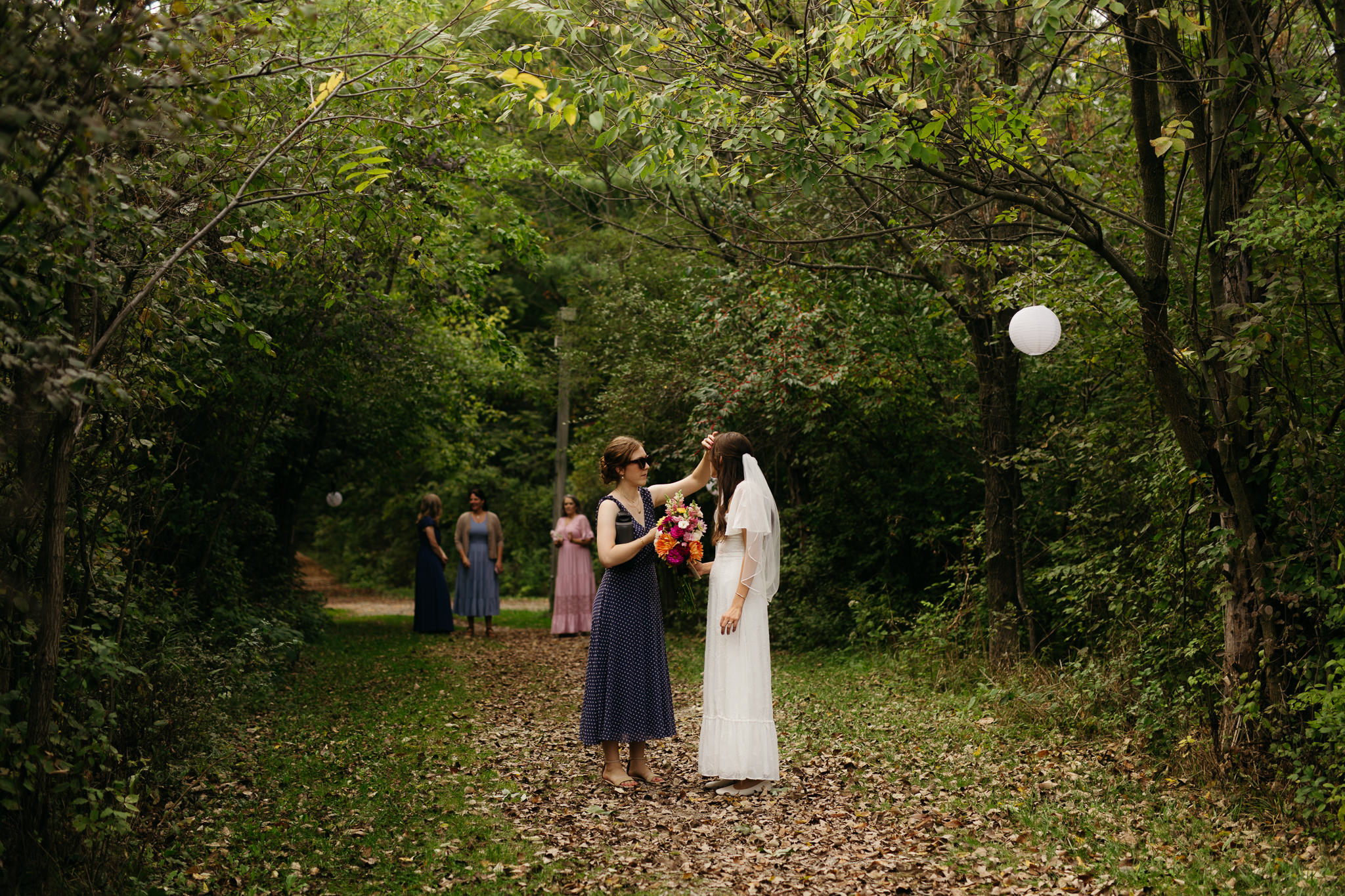 A Fort Wayne Outdoor Wedding with all the Fairy Garden Vibes