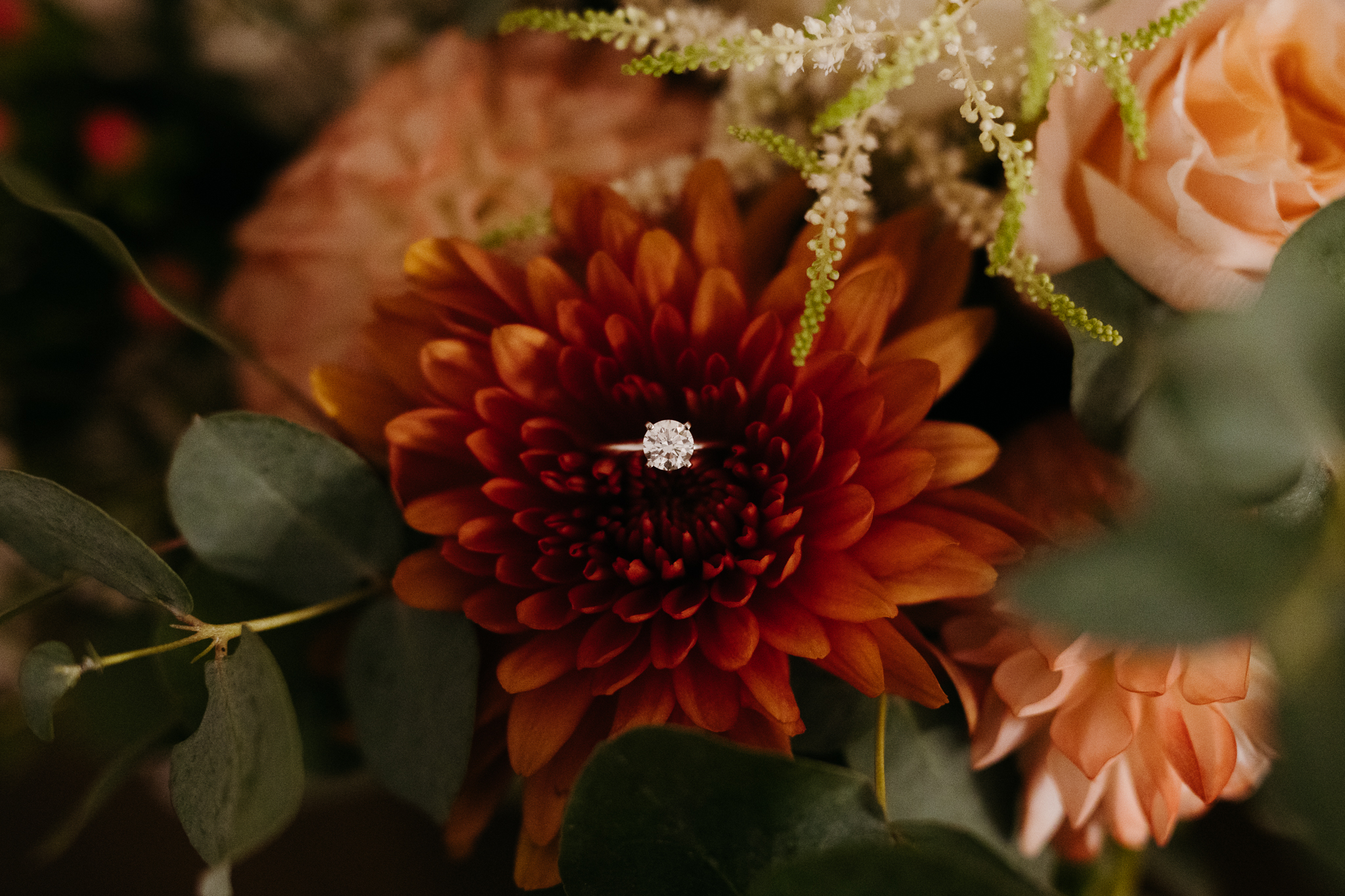 Fall Sunrise Elopement at Sugarloaf Mountain, Marquette || Upper Peninsula Elopements