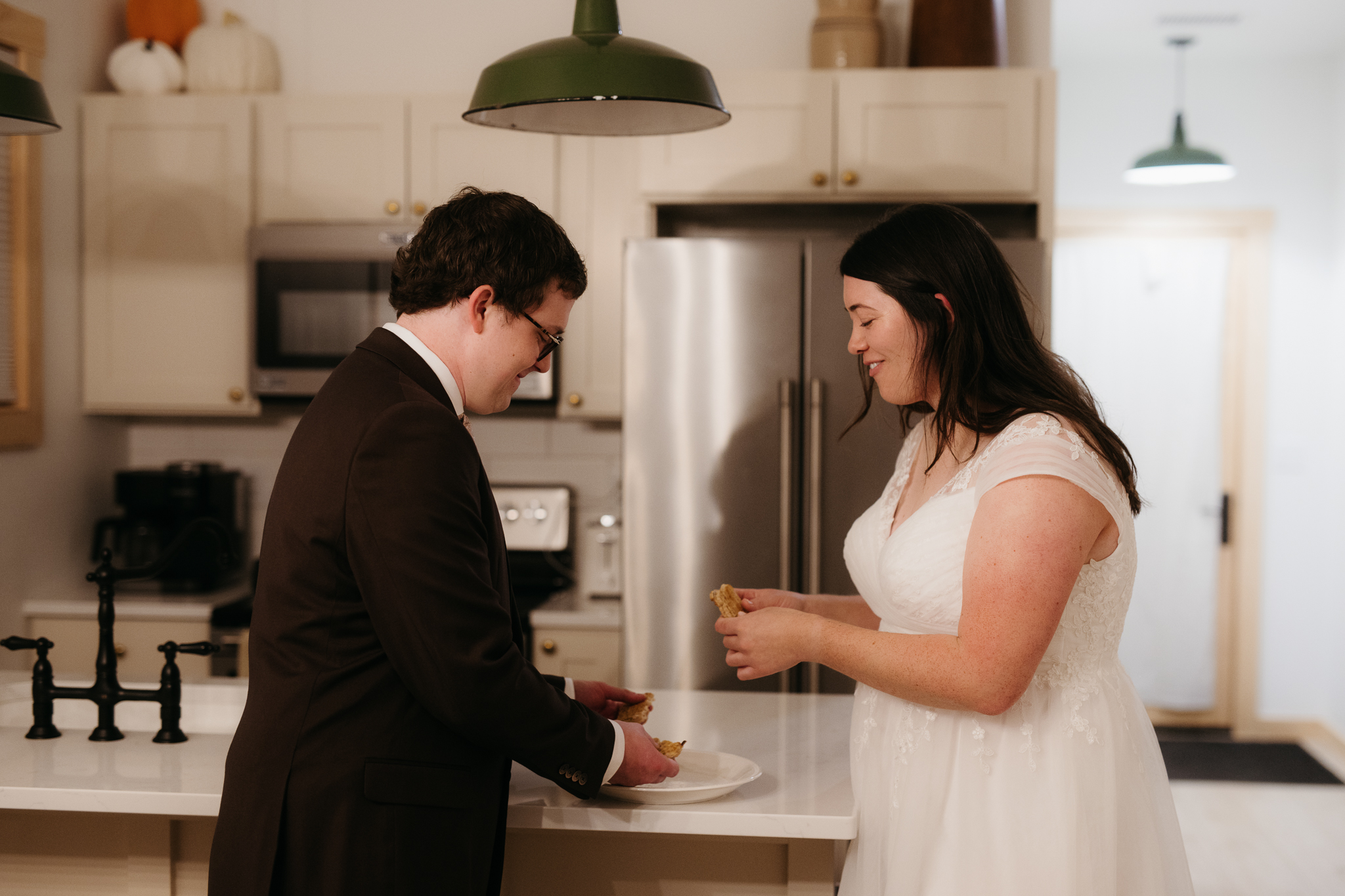 Fall Sunrise Elopement at Sugarloaf Mountain, Marquette || Upper Peninsula Elopements