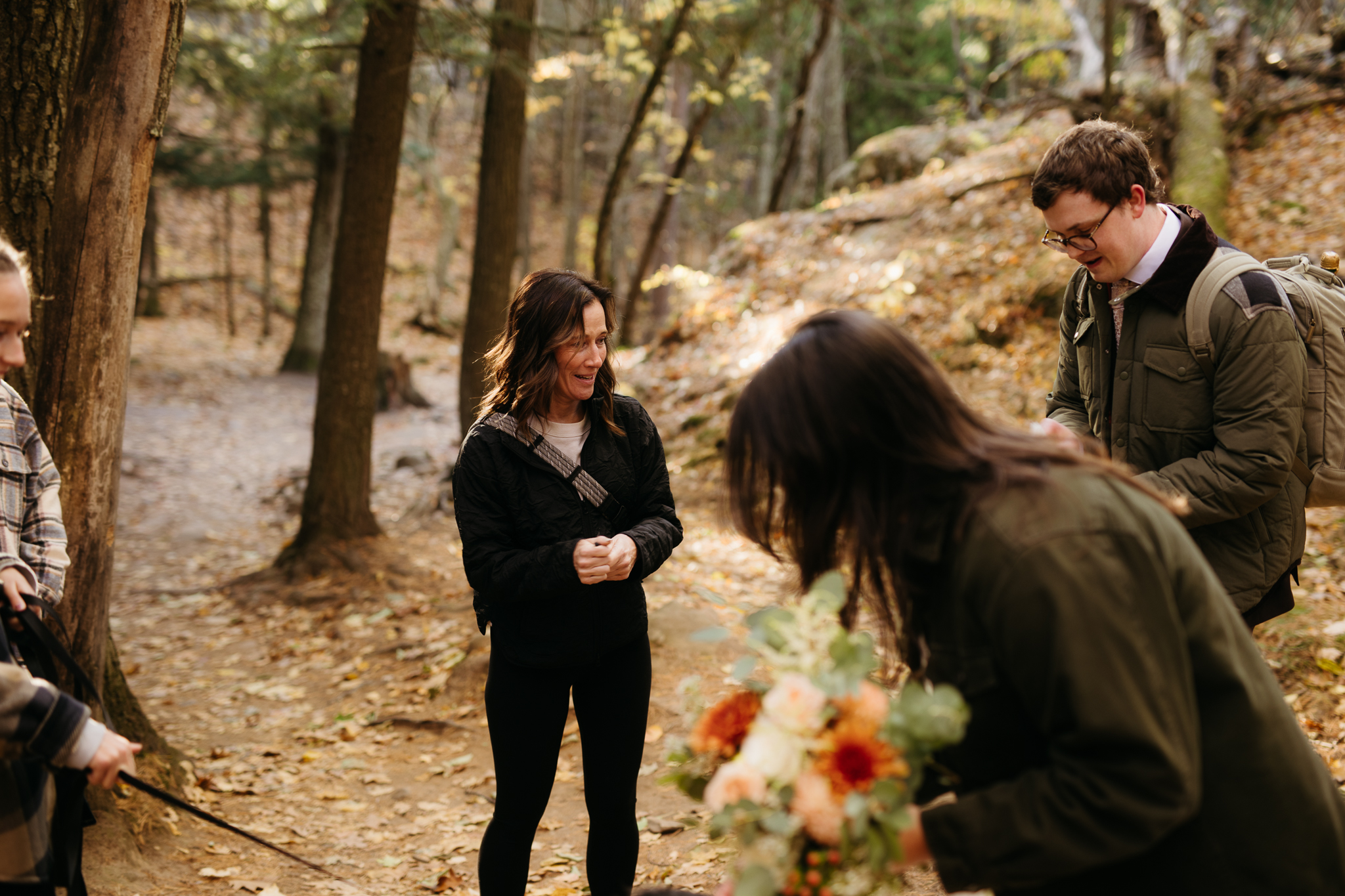 Fall Sunrise Elopement at Sugarloaf Mountain, Marquette, MI || Upper Peninsula Elopements