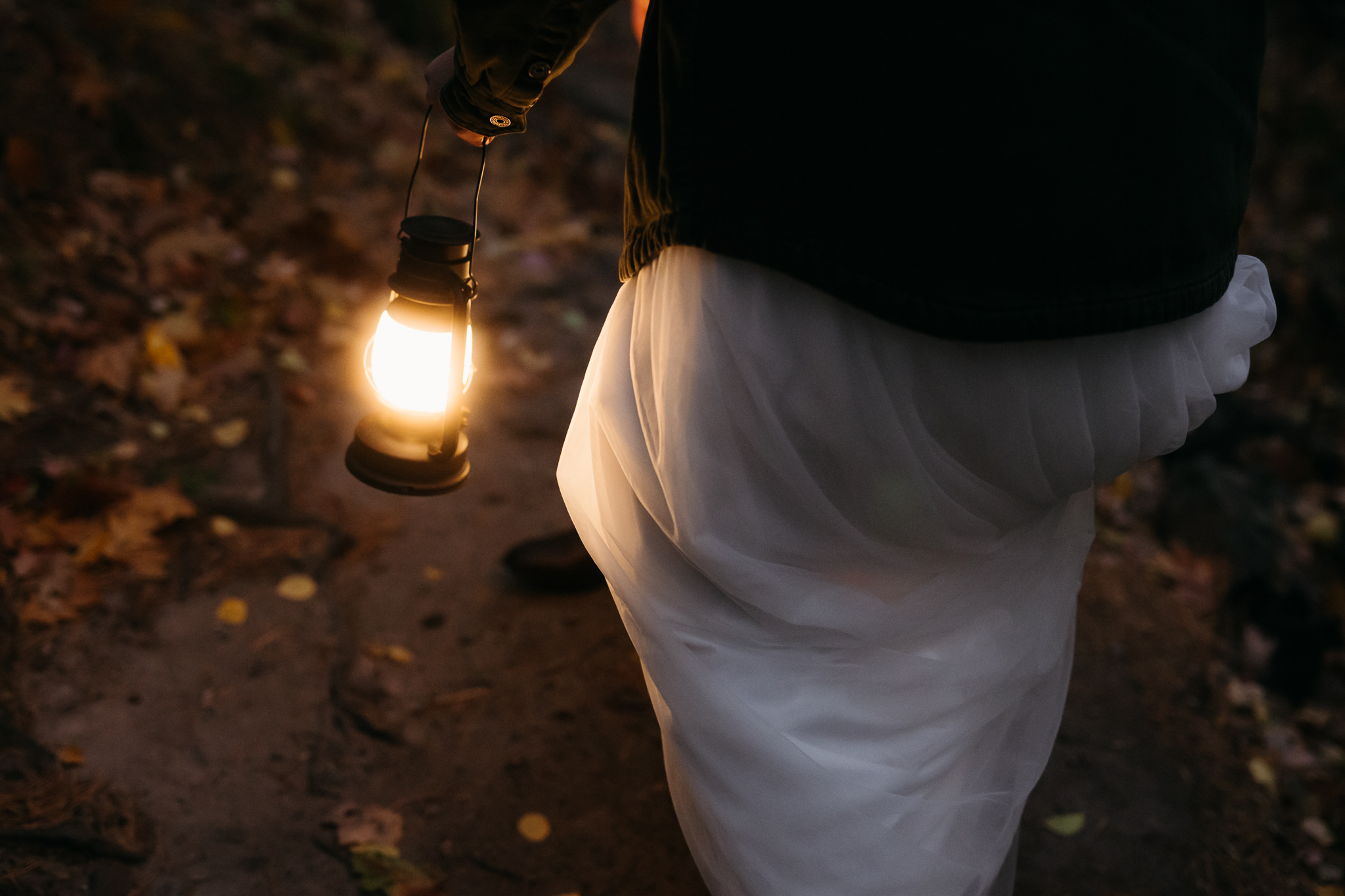 Fall Sunrise Elopement at Sugarloaf Mountain, Marquette || Upper Peninsula Elopements